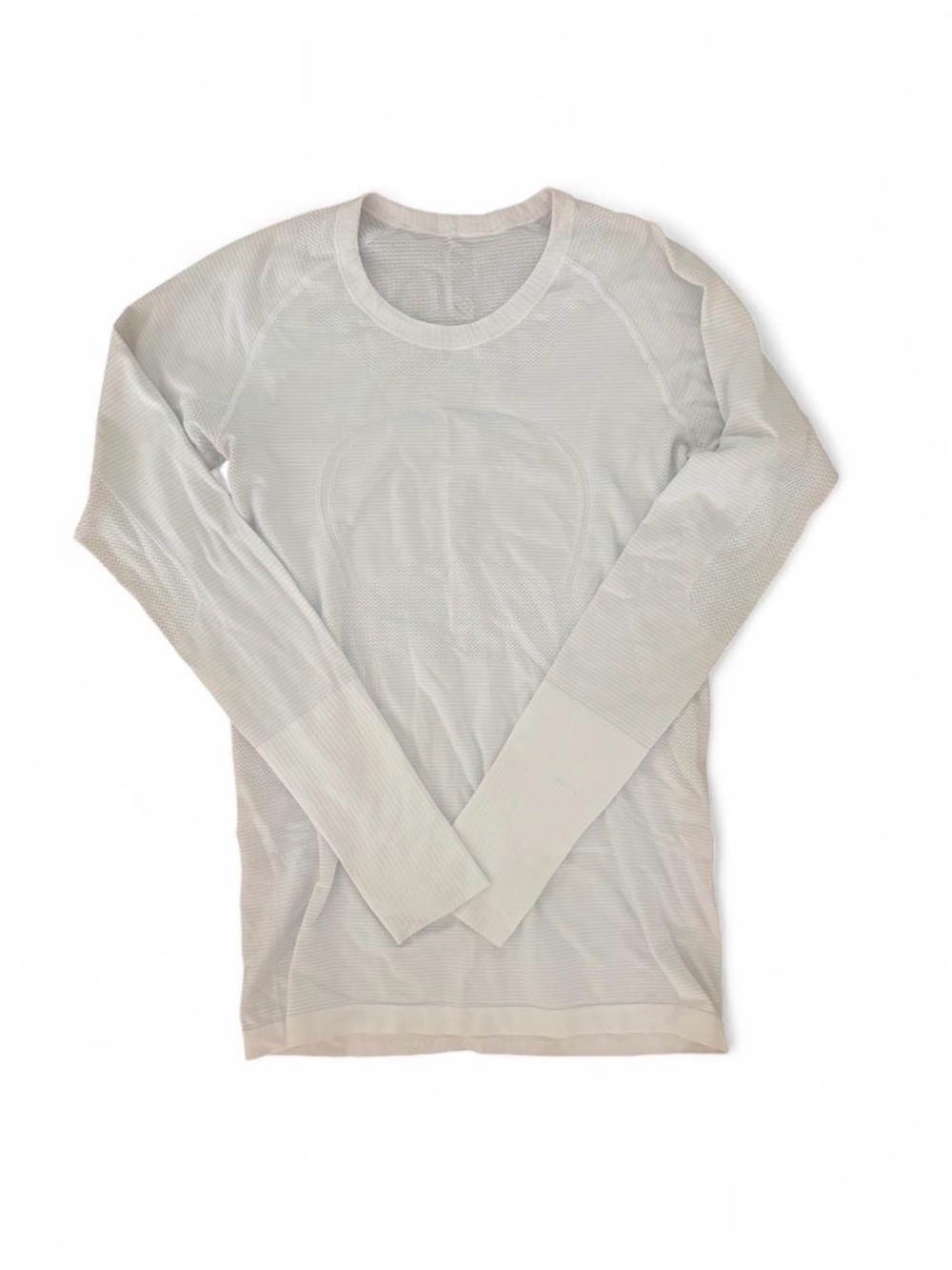 Lululemon Swiftly Tech White Long Sleeve Shirt Size 6